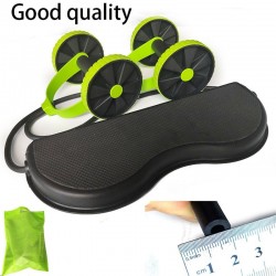 AB wheels roller - stretchable elastic resistance pull rope - abdominal muscle trainerEquipment