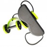 AB wheels roller - stretchable elastic resistance pull rope - abdominal muscle trainerEquipment