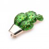 Green enamel cactus - an elegant broochBrooches