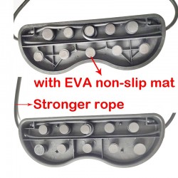 AB wheels roller - stretchable elastic resistance pull rope - abdominal muscle trainerEquipment