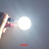 redondo berço levou luz - anel duplo branco levou lâmpada - lâmpada de chip de cob para diy casa de trabalho decoração luzes