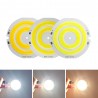 redondo berço levou luz - anel duplo branco levou lâmpada - lâmpada de chip de cob para diy casa de trabalho decoração luzes