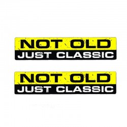NÃO OLD JUST CLASSIC - autocolante 15.2CM * 3.3CM