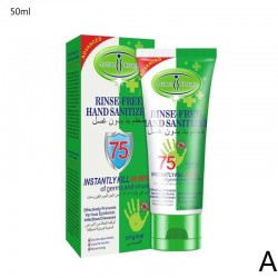 Antibacteriana mão sanitiser - gel de limpeza - secagem rápida - 75% álcool - 50ml - 100ml