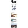 SHRC H1G 1080P 5G WiFi FPV GPS - siga-me - RC Quadcopter Drone RTF