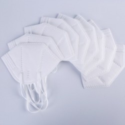 KN95 PM2.5 máscara facial - máscara boca - antibacteriano - nano filtro - 5 ou 10 peças