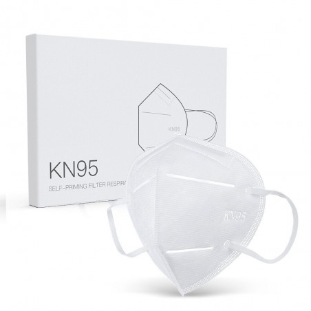 KN95 PM2.5 máscara facial - máscara boca - antibacteriano - nano filtro - 5 ou 10 peças