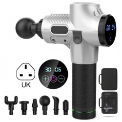 LCD Display High frequency Massage Gun muscle body relax relaxation 30 Speed VibrationMassage