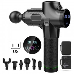 LCD Display High frequency Massage Gun muscle body relax relaxation 30 Speed VibrationMassage