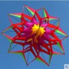 3D flower shape kite with handle and line - 150 cm diameterKites
