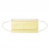Máscaras descartáveis face / boca - 3 camada - anti-poeira - anti bacteriano - amarelo premium