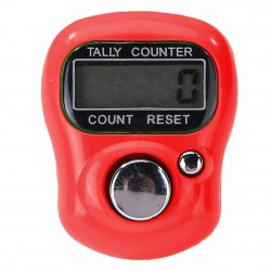 Exibição de 5 dígitos - tela eletrônica digital LCD - contador de tally mão