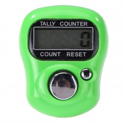 Exibição de 5 dígitos - tela eletrônica digital LCD - contador de tally mão