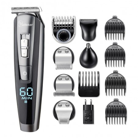 5 em 1 conjunto de aparador de cabelo elétrico - impermeável - aparador de barba