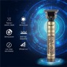 T9 - cortador de cabelo elétrico profissional - sem fio - carga USB - 0 mm