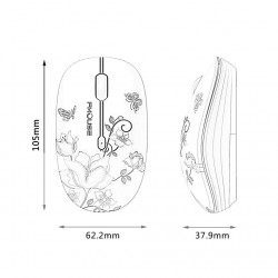 2.4G - 1600DPI - super quiet wireless optical mouseMouses