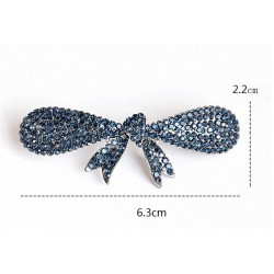 Elegante cristal bowknot - grampo de cabelo - grampo de cabelo