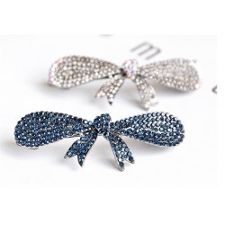 Elegante cristal bowknot - grampo de cabelo - grampo de cabelo