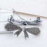 Elegante cristal bowknot - grampo de cabelo - grampo de cabelo