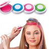 Pó de giz colorido - corante de cabelo temporário