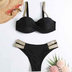 Elegant bikini set with push upBeachwear