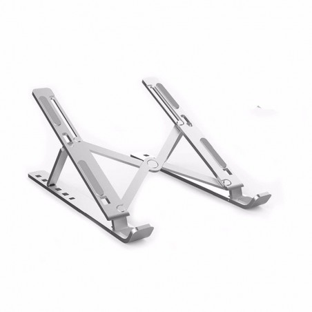 Macbook / laptop alumínio stand - ajustável e dobrável