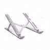 Macbook / laptop alumínio stand - ajustável e dobrável