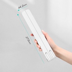 MacBook / laptop PC plástico stand - com proteção de gel de sílica - ajustável e dobrável