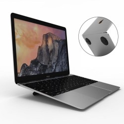 Macbook / laptop stand brackets - adjustable - black - universal cooling standStands