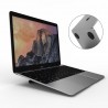 Macbook / laptop stand brackets - adjustable - black - universal cooling standStands