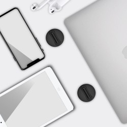 Macbook / laptop suportes - ajustável - preto - suporte de refrigeração universal