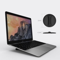 Macbook / laptop suportes - ajustável - preto - suporte de refrigeração universal