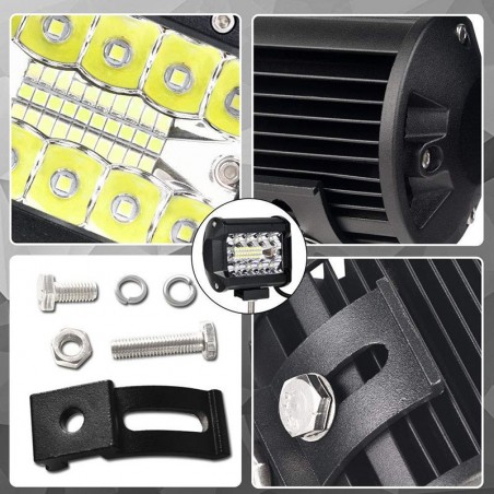 60W - 420W - LED light-bar - combo holofotes para caminhões - off-roads - tratores - 4x4 SUV - ATV - barcos
