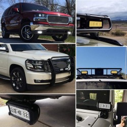 60W - 420W - LED light-bar - combo holofotes para caminhões - off-roads - tratores - 4x4 SUV - ATV - barcos