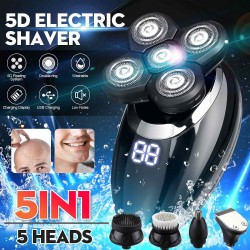 5 em 1 Shaver elétrico recarregável