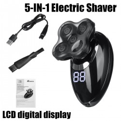 5 em 1 Shaver elétrico recarregável