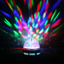 Lâmpadas LED RGB E27 6W
