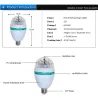 Lâmpadas LED RGB E27 6W