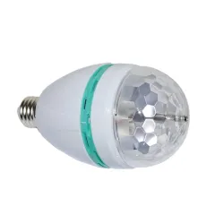 Lâmpadas LED RGB E27 6W