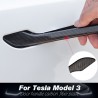 Modelo Tesla 3 - pega da porta adesivo protetor - 4 peças