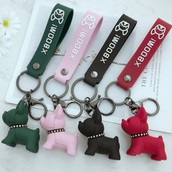 Resina macia Francês bulldog - chaveiro