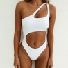 Oco para fora - um traje de banho com push-up - branco - preto - monokini