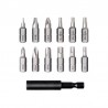 Xiaomi Mijia - 3.6V 2000mAh - cordless - electric screwdriver with 12 pieces S2 screw bitsScrewdrivers
