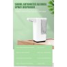 500ml - automático - dispensador de álcool sem toque - mão sanitária