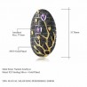 Vintage purple zircon - gold tree - ringRings