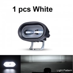 20W 6D 12V 6000K - luz de trabalho para motocicleta - caminhões off-road - ATV - SUV - retro LED bar - lâmpada