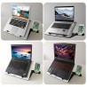 Ventilador de resfriamento de 12-17 polegadas para MacBook & laptop - suporte - suporte ajustável