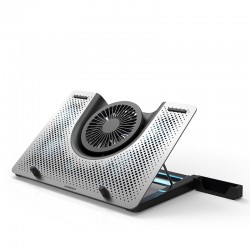 Ventilador de resfriamento de 12-17 polegadas para MacBook & laptop - suporte - suporte ajustável