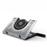 Ventilador de resfriamento de 12-17 polegadas para MacBook & laptop - suporte - suporte ajustável