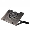 Ventilador de resfriamento de 12-17 polegadas para MacBook & laptop - suporte - suporte ajustável